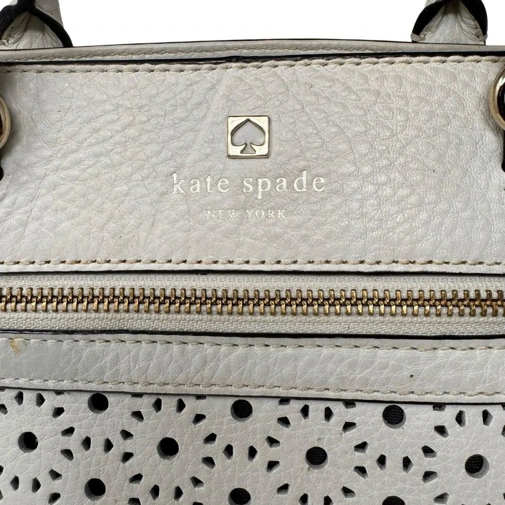 Kate spade perri‎ Lane white cut out bag shouder bag